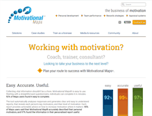 Tablet Screenshot of motivationalmaps.com